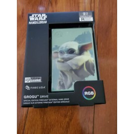 Seagate Grogu Drive SE FireCuda 2TB External USB 3.2 Gen 1 HD STKL2000404