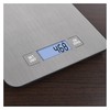 EMOS EV023 Stainless Steel Kitchen Scales with Wall Hanging, Digital