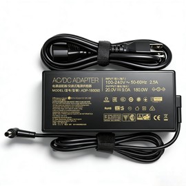 180W Charger Compatible with ASUS TUF Gaming A15 A17 F15 F17 FA506 FA706 FA566 FX705 ROG Strix G G15 G17 G531 G513 G731 A18-150P1A Laptop Power