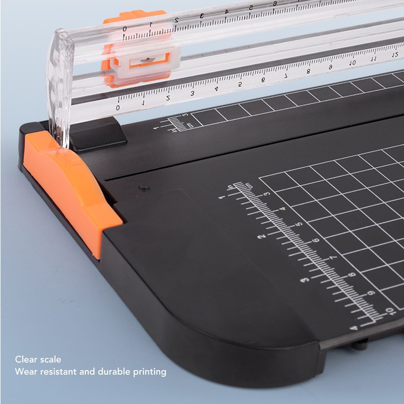 Paper Cutter 12in A4 Office Trimmer Crafting Scrapbooking Tool with