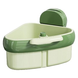 Dayinkes Kitchen Sink Drain Basket, Self-Cleaning Sink Food Catcher, Press to Open Strainer with Reusable Suction Base & Removable Filter Basket for Food Scraps Leftover Disposal