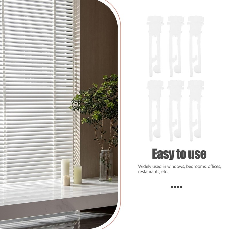 Angoily 20PCS Vertical Blind Stem Replacement, Vertical Blind Carrier Stems,