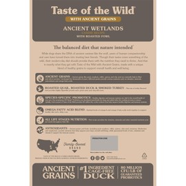 Taste of the Wild Dry Dog Food With Roasted Fowl