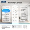 Amico 52 Inch Smart Ceiling Fans with Lights, Downrod Mount,