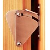 Ccjh Two - Piece Triangular Stainless Steel Door Lock for