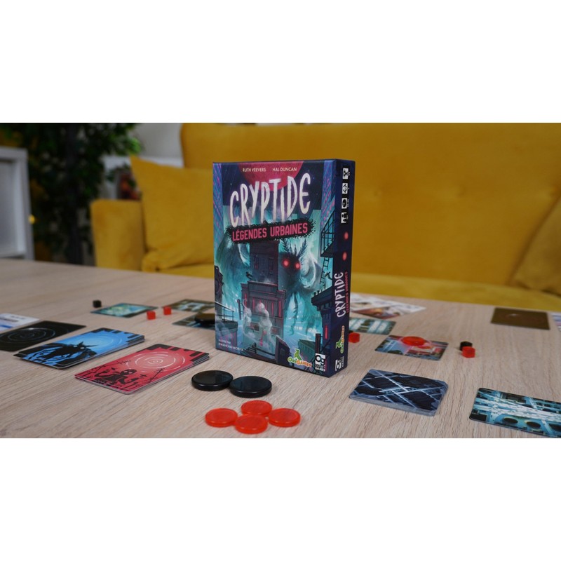 Cryptide Legends Urban – Board Game – French Version