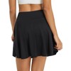 BALEAF Women's 18" Tennis Skorts Skirts Knee Length with Liner