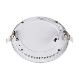 LED Panel Light 15W Warm White 7 Inch BSOD Flat Lamp Round Ultra-Thin Recessed Ceiling Light Downlight Fixture Kit 1350LM (Warm White, 15W)