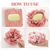 3 PCS Soap Bar Loofah,2 in 1 Bar Soap Loofah