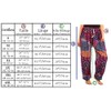 LOFBAZ Pantalones Harem para Mujer S-4XL Plus Elefante Yoga Boho