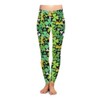 DM Merchandising Inc. Two Left' Lucky Leggings, Shamrock Shake S/M