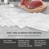 Caso Linea 4 Stelle Sacchetti Sottovuoto Goffrati per Alimenti, 60