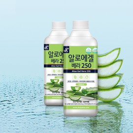 Doori Agricultural Products Aloe Vera 250 Original 6 Bottles / 알로에겔 베라250 오리지널 6병
