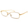SPEED ADDICT METAL SQUARE SUNGLASS for Japan, GOLD x CLEAR