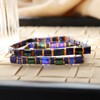 Sonateomber Tila Flat Beaded Stretch Bracelets for Women, Trendy Stackable