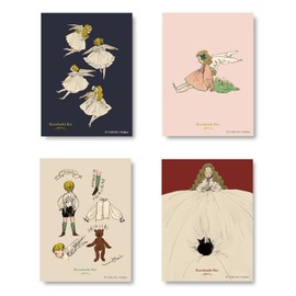 Gakken Staiful Rei Kurahashi Mini Card Set, 4 Types Z12003