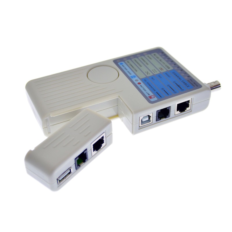 6 in 1 Network Tester Set with Screwdriver Abmantler LSA