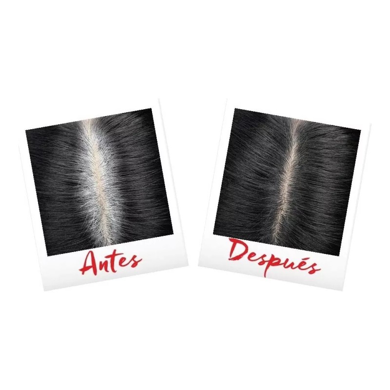 LP Tinte Retocador Temporal De Raíces Y Canas Negro