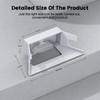 ISEKIE Starlink Wall Mount, New Upgraded Star Link Internet Kit