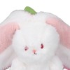 Reversible Bunny Plush Toy Throw Pillow Children Cute Cartoon Animal