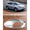 Xumdovipu Front Left and Right Fog Light Bezel Set Fit