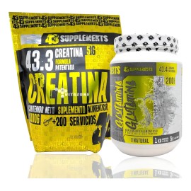 Creatina Y Glutamina De 1 Kg 200 Servicios 43 Supplements