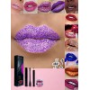 A4f Solutions Glitter Lips Polvo De Labios Con Lápiz Delineador