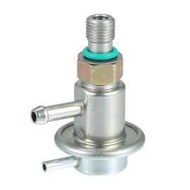 Motoforti Fuel Injection Pressure Regulator, for Toyota Land Cruiser Base 4.5L 1993-1997, Metal, No.2328075010, Silver Tone