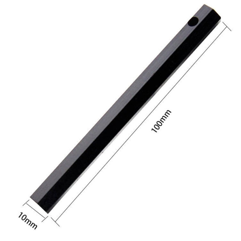 LAGERFEUER Hexa-Shaped Fire Starter, Hexagonal, Ferrocerium, Genuine Leather, Leather Cord,