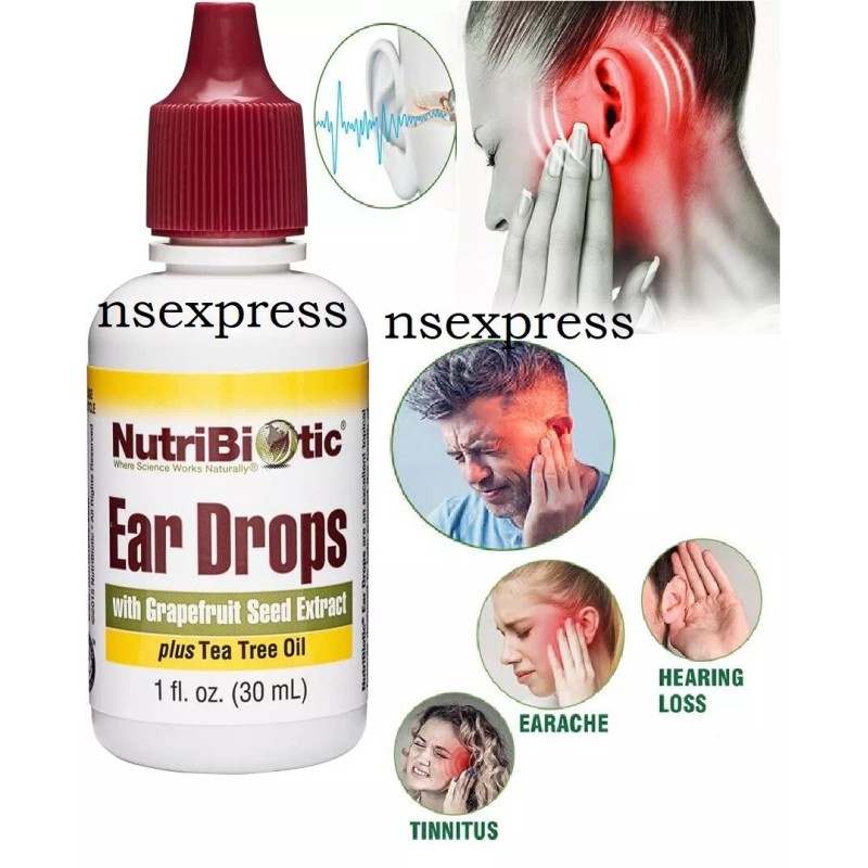 Ear Drops Gotas Para Alivio del Dolor y El Zumbido