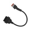 6Pin OBD2 Diagnostic Cable Adapter Professional Fault Detection for Motorcycle