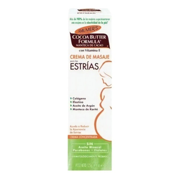 Palmer’s Crema de Masaje Antiestrías, Mejora Elasticidad, 125 ml