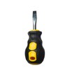 2PCS Short Phillips-Head and Flathead Screwdrivers,Pocket Magnetic Screwdriver Set for