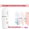 Nano Facial Spray Steamer, Pink, Moisturizing and Purifying, Mini Travel