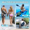 Bolsa Seca Impermeable, Dry Bag 10/15/20L, con Funda Impermeable para