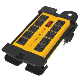 Volteck MUL-1012X, Multicontacto uso industrial, 10 entradas, supresor, 1200 joules