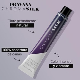 PRAVANA ChromaSilk Beige Tinte en Crema 6.22 Dark Intense Beige Blonde 90 ml, Tinte para Cabello Permanente, 100% Cobertura Canas, Color Intenso y Vib