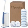 ROUNDSQUARE Disposable Toilet Bowl Cleaner with 12 Disinfecting 5X Power