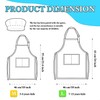TOPWAYS Kids Apron and Chef Hat Set, kids Aprons for