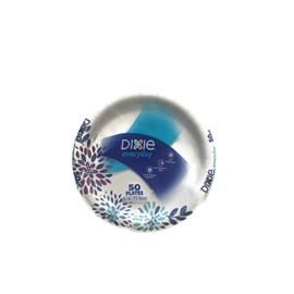 Dixie Everyday Paper Plate & Bowl Bundle, Large Plate (44 ct), Small Plate (50 ct) and Bowl (38 ct)