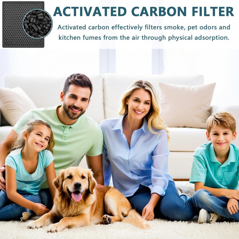 HOAXCINN H13 Replacement Air Filter Compatible with Samrado M6 Pet
