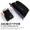 Daylight DL-1018 Men's Long Wallet, Round Zipper, Tricolor Zip, Popular