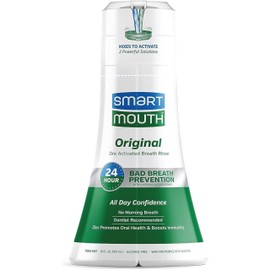 Smart Mouth Original Activated 24Hr Breath Rinse 16 Ounce (473ml) (6 Pack)