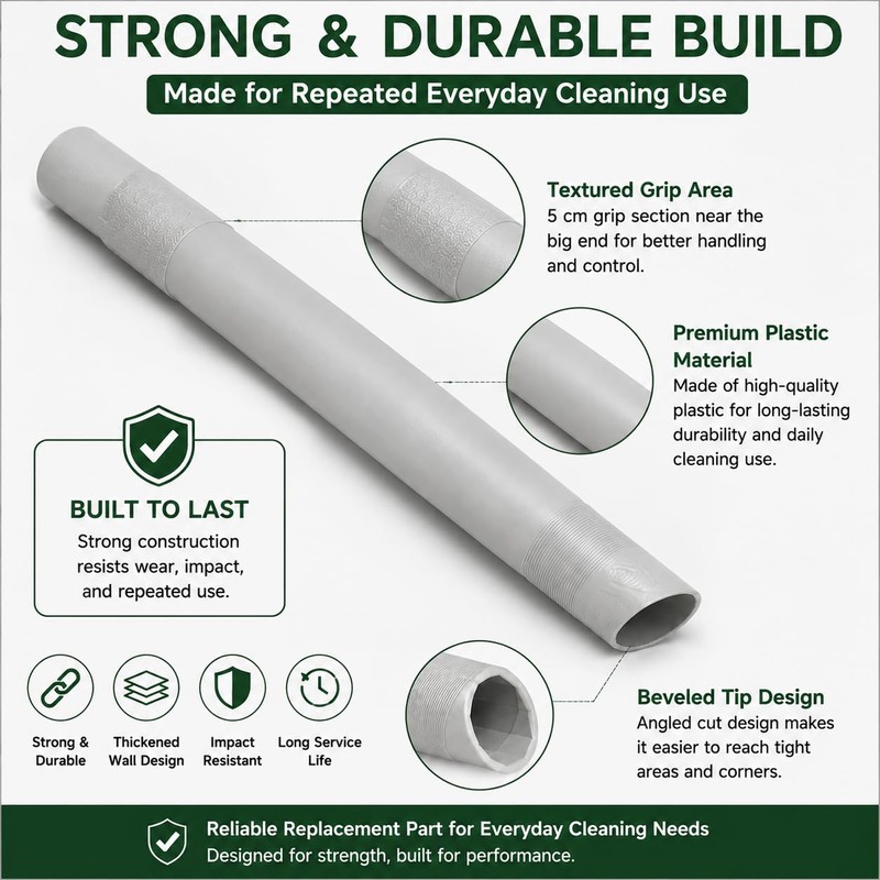 2 Pack 224006 Heavy Duty Vacuum Extension Wand Compatible with