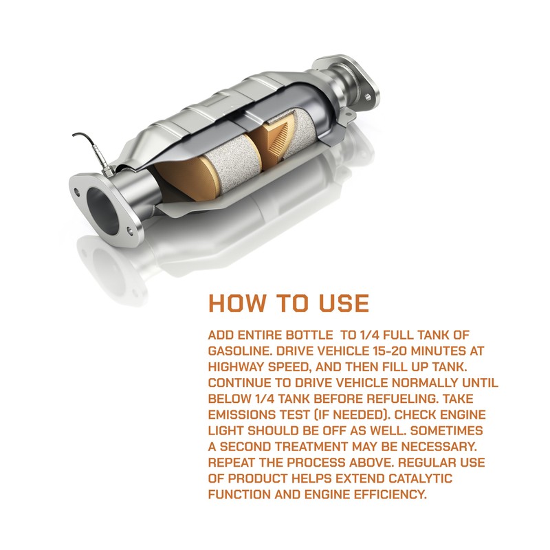 Molecure CR12 Catalytic Restore Emission Treatment – Catalytic Converter Cleaner