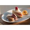 Yamanashi 42190442 Small Plate, White, 16 Scouche Grace