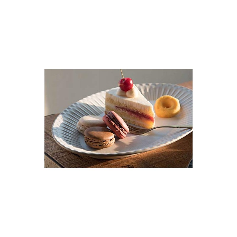Yamanashi 42190442 Small Plate, White, 16 Scouche Grace