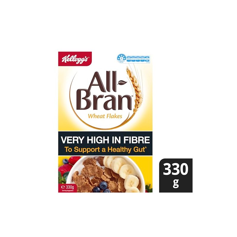 Kellogg’s All Bran Wheat Flakes 330g