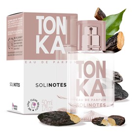 Solinotes Tonka Perfume for Women & Men, 1.7 Fl Oz/ 50 ML Eau De Parfum, Delicate Floral and Soothing Scent with Premium Ingredients - Clean Perfume, Cruelty Free, Vegan, Made in France