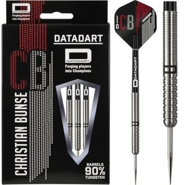 Datadart Steel Darts Christian Bunse German Player 90% Tungsten Steeltip Darts Steel Dart (21 grams)